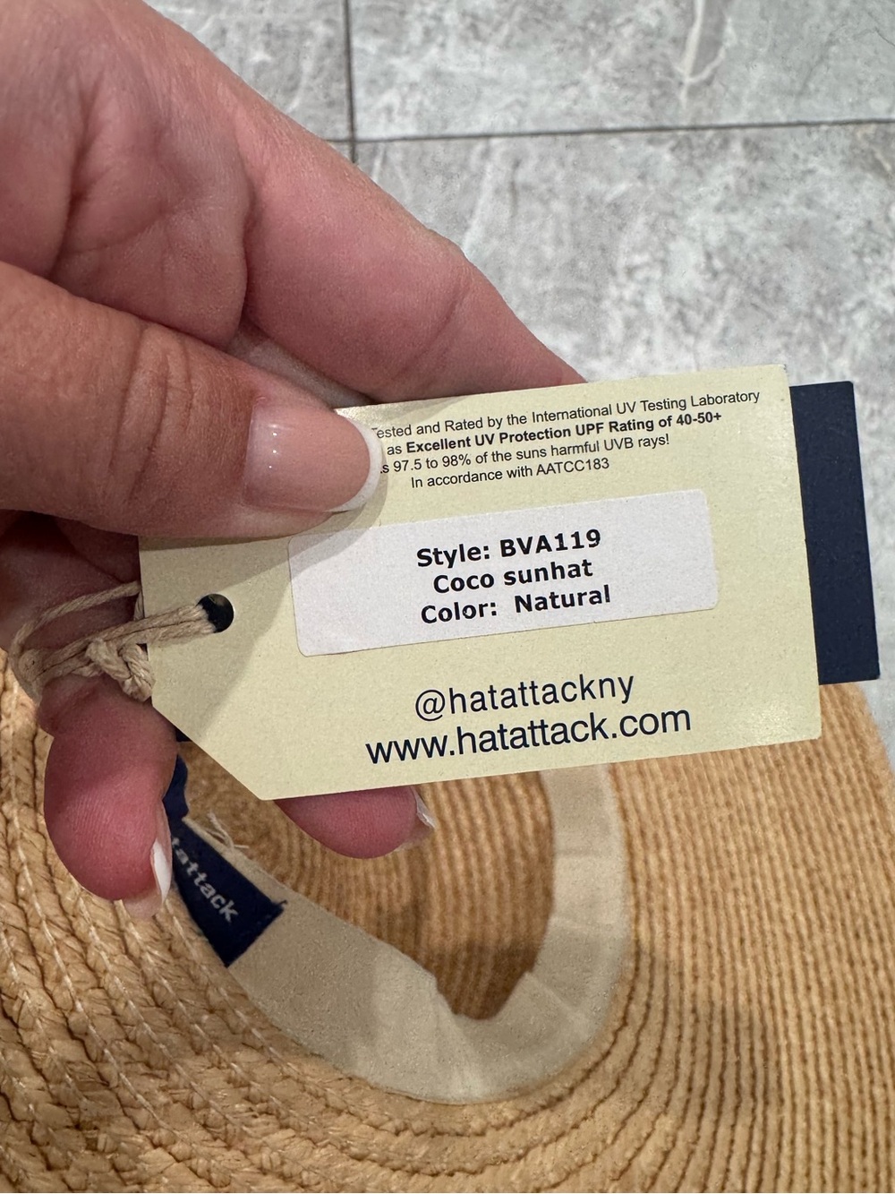 Hatattack Coco Sunhat - Picture 2 of 5